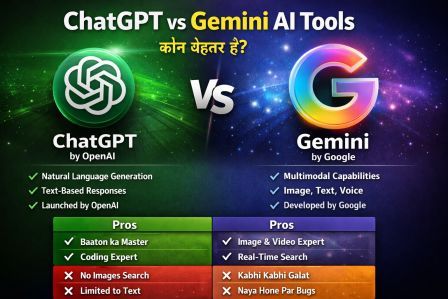 chatgpt vs gemini what are the differences chatgpt vs gemini ai tools kya hai in hindi