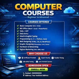 2025 में Best Computer Courses कौन से हैं? computer courses